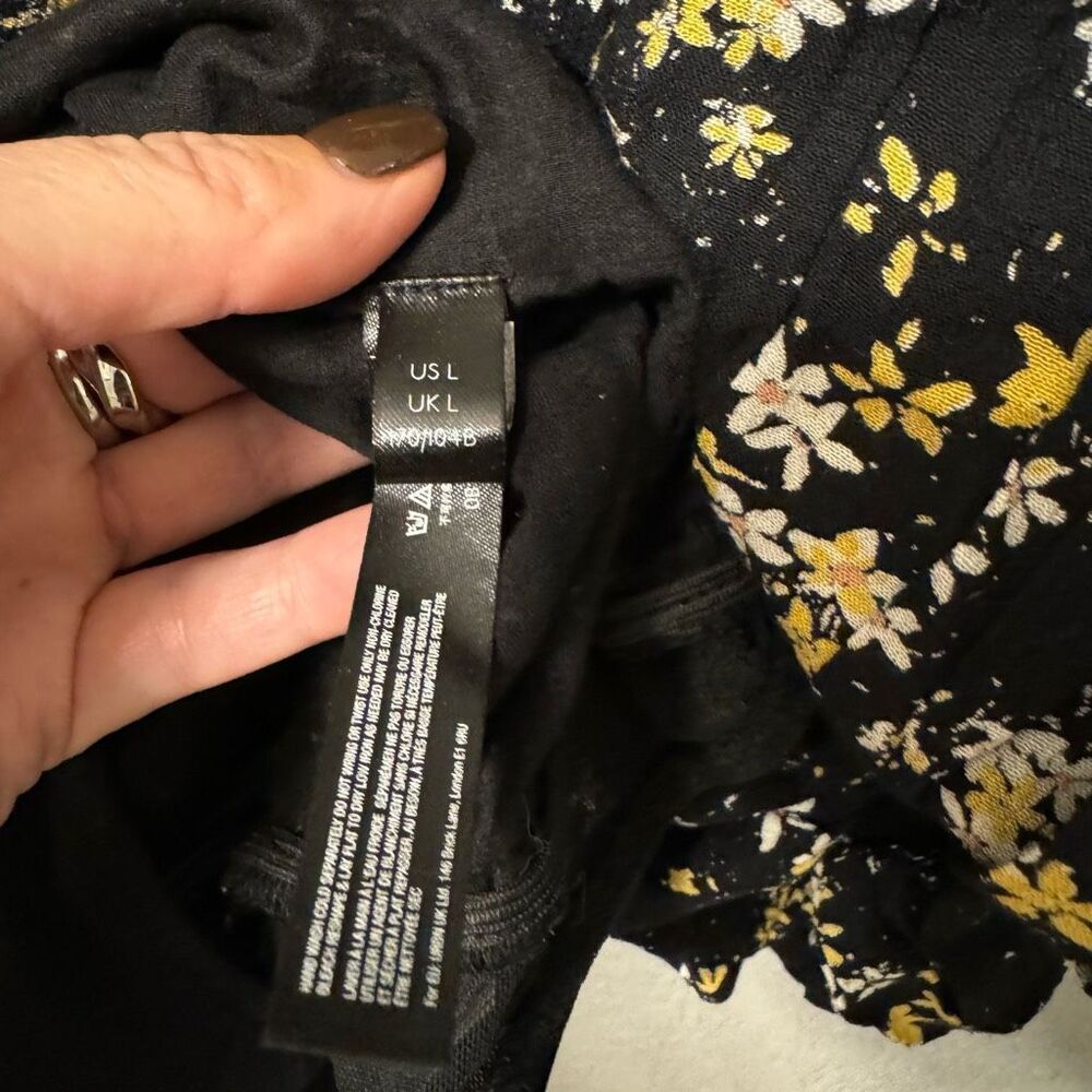 Free people Intimately Dessa Womens Floral Print Bodysuit Size Large NWT - Picture 5 of 6
